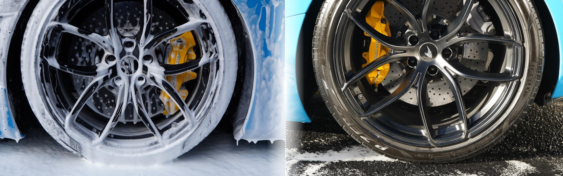 Vehicle detailing before and after example 2