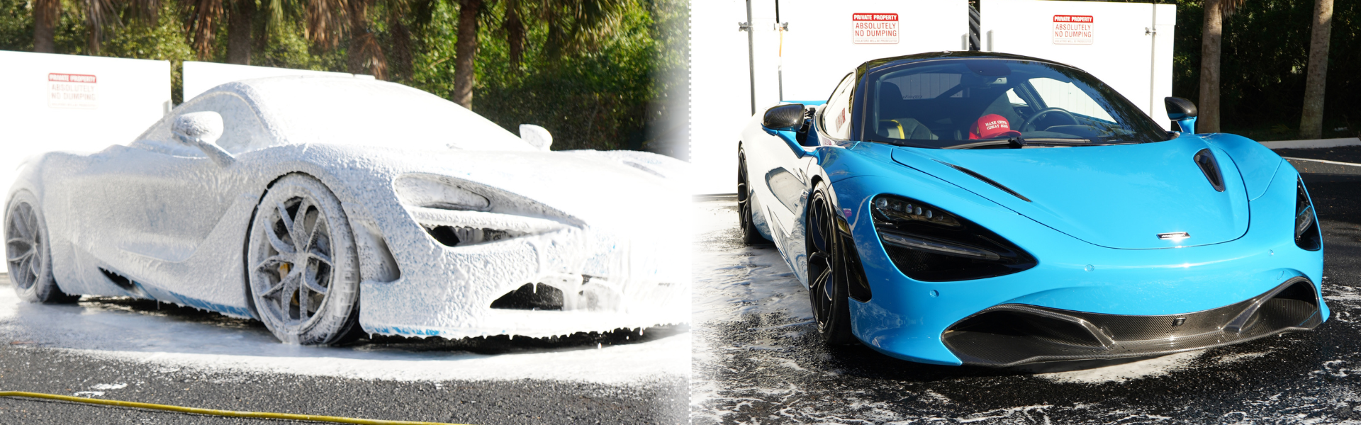 Vehicle detailing before and after example 4